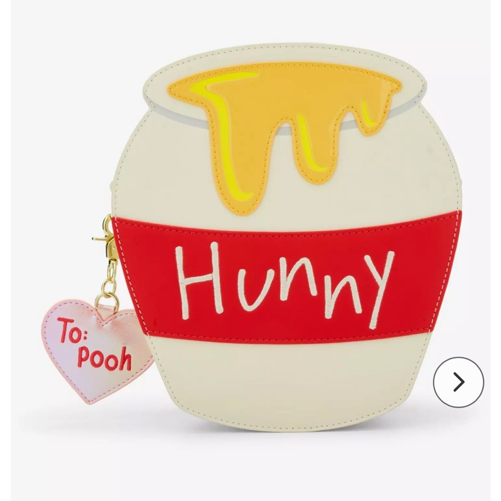 🍯PRICE FIRM🍯 Loungefly Disney Winnie The Pooh Hunny Pot Figural Crossbody Bag